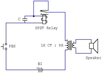 压电蜂鸣器与小型蜂鸣器制作原理图